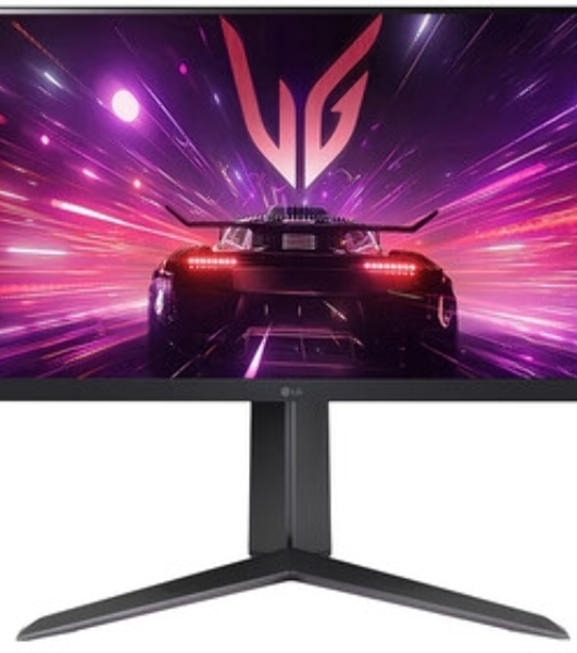 Монитор 23.8' LG UltraWide 24GS65F-B IPS 1920x1080, 180 Гц, 1 мс, 16:9, 300 кд/м2, 1xHDMI, 1хDP, 1x3.5 мм, черный
