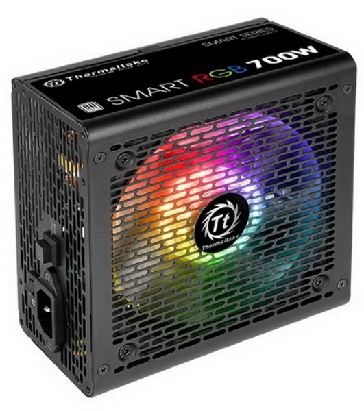 Блок питания Thermaltake Smart RGb (PS-SPR-0700NHSAWE-1), 700Вт, 80 PLUS, 120мм, черный