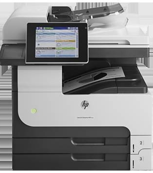 МФУ лазерное HP LaserJet Enterprise MFP M725dn (CF066A), A3, ч/б, печ. до 41 стр/мин., скан. до 50 стр/мин., 1200 x 1200 dpi (печать) 600x600dpi (скан.), USB, RJ-45, Air Print