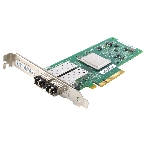 Контроллер Qlogic QLE2562-CK 8Gb 2-port FC HBA x8 PCIe LC multi-mode optic, фото 1