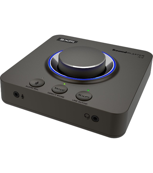 Звуковая карта Creative USB Sound Blaster X 4 WW (SB-Axx1) 7.1 Ret