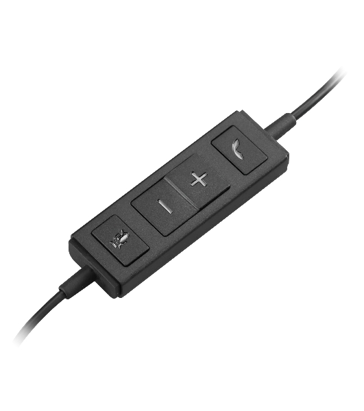 Гарнитура Logitech USB Headset H570e Stereo чёрный, проводная, USB