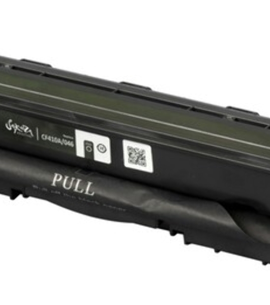 Картридж Sakura CF410A/046BK для HP и Canon, черный, 2200 к.
