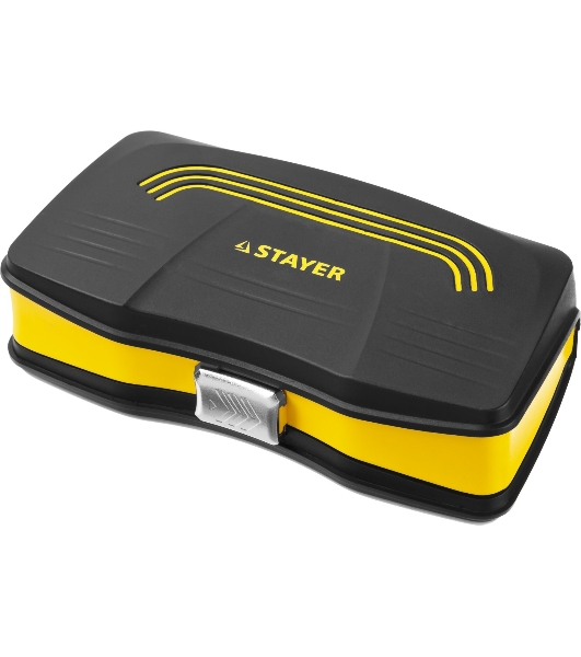 Биты и торцовые головки с трещоткой и воротком 39шт STAYER PROFI 25135-H39