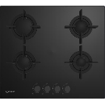 Газовая варочная панель Indesit INGT 61 IC/BK черный, фото 1