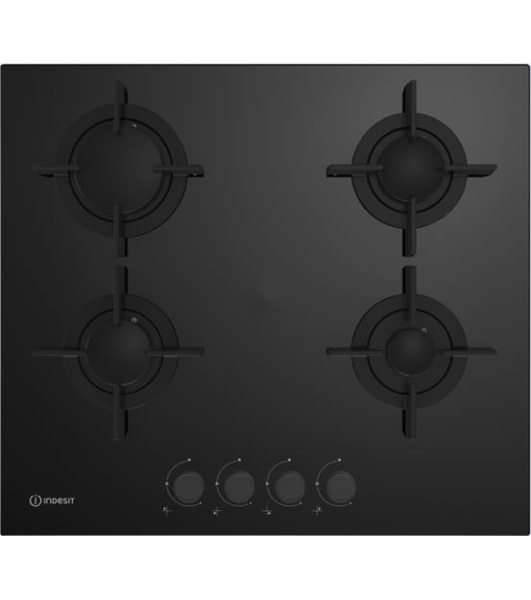 Газовая варочная панель Indesit INGT 61 IC/BK черный