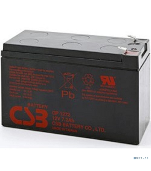Батарея CSB GP 1272 12V 7.2Ah F2 28W