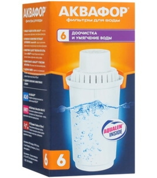 Картридж Аквафор В6 (В100-6) ресурс 300 л