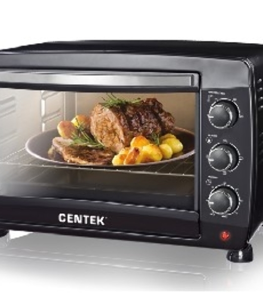 Мини-печь Centek CT-1532-46 (черн) 46л 2000 Вт,, таймер 90 мин, 4 режима, max 320°