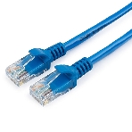 Патч-корд UTP Cablexpert cat.5e, 3м, литой, многожильный, синий, фото5