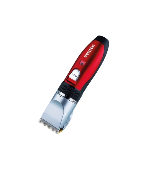 Машинка для стрижки Centek CT-2118 черный/красн