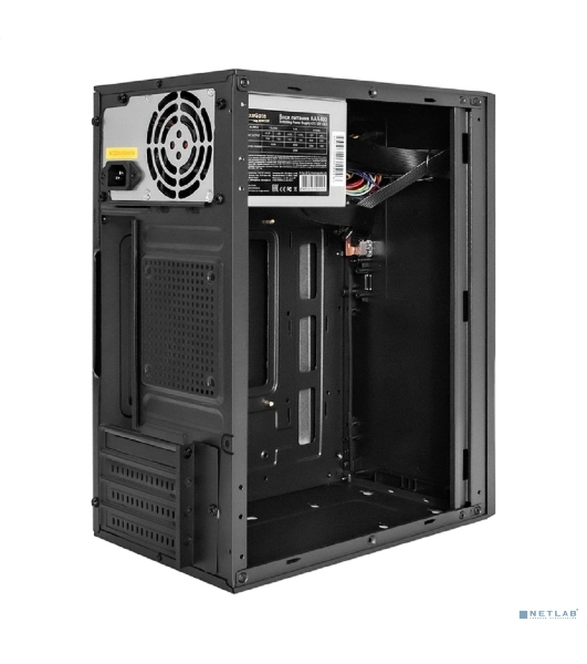 Компьютерный корпус Minitower ExeGate BAA-303U (mATX, без БП, 2хUSB+1хUSB 3.0, HD Audio, черный)