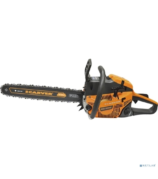Пила бензиновая CARVER RSG 358MF [01.004.00060] (Металл.стартер, целлюлозный фильтр; 18', цепь PROFI 0,325-1,5-72зв.)