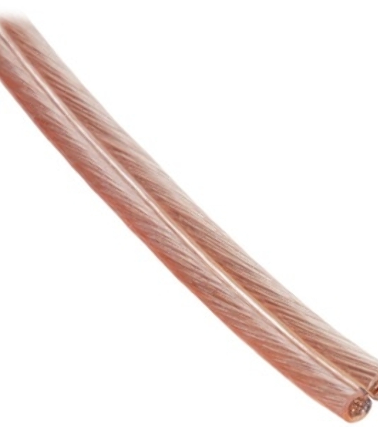 Акустический кабель Cablexpert CC-TC2x2,5-50M, прозрачный,  50 м, на катушке