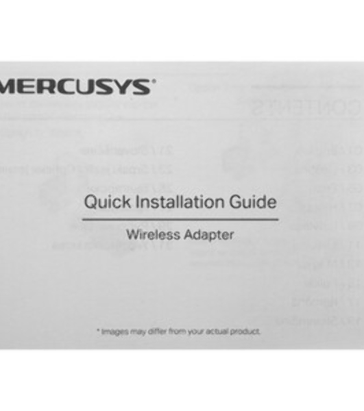 Nano Wi-Fi USB-адаптер Mercusys MA14N