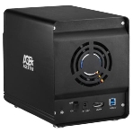 Внешний корпус для HDD AgeStar 3C4B3A1 SATA II алюминий черный LCD 3.5', фото2