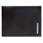 Кошелек мужской Piquadro Blue Square PU257B2R/N черный натур.кожа, фото6