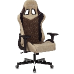 Кресло игровое Бюрократ VIKING 7 KNIGHT BR FABRIC коричневый текстиль/эко.кожа крестовина металл/пластик, фото31