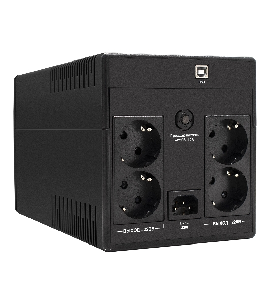 Источник бесперебойного питания ExeGate SpecialPro Smart LLB-1500.LCD.AVR.4SH.USB 1500VA/950W, LCD, AVR, 4*Schuko, USB, черный