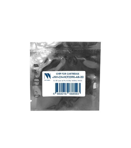 Чип NVPrint для картриджа HP CF259X безлимитный (HP Laser Jet Pro M304, M404, M428) совместимый
