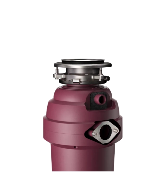 Измельчитель пищевых отходов Kuppersberg WS 750 V, High-Tech, мощность 750 Вт, 3800-4200 об/мин, защита от перегрева, авто выключение, DC мотор, шумоизоляция, уровень шума 70 дБ, винный