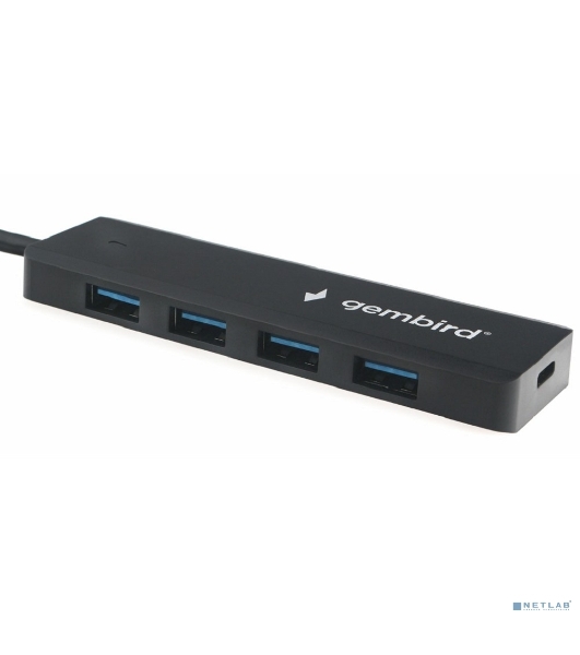 USB-концентратор Gembird UHB-C414, USB, USB 4 порта, USB Type-C