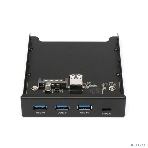 Планка USB 3.0 на переднюю панель 3.5' Gembird, FP3.5-USB3-3A1C, USB/Type-C, USB-A 3.0/Type-C, фото17