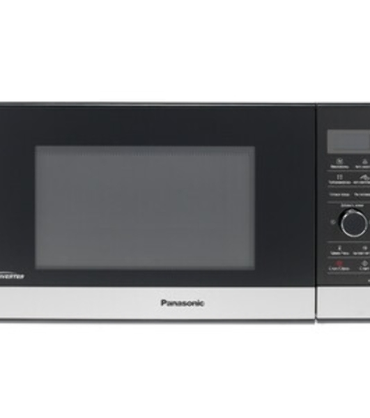Микроволновая печь Panasonic NN-SD38HSZPE черный/серебристый, 23 л, 1000 Вт, переключатели - сенсор, поворотный механизм