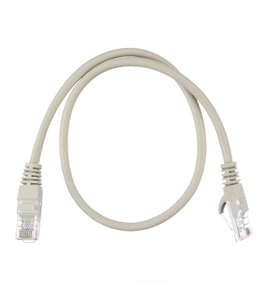 Кабель GoPower PATCH RJ-45(M)-RJ-45(M) 00-00029033 0.5M серый