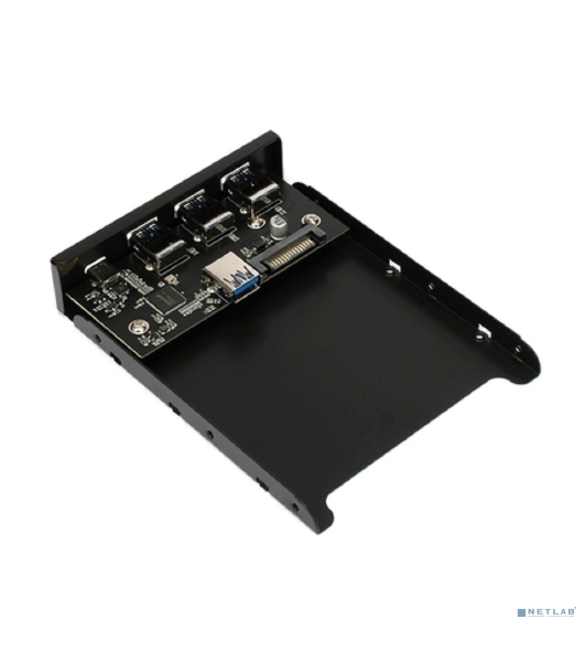 Планка USB 3.0 на переднюю панель 3.5' Gembird, FP3.5-USB3-3A1C, USB/Type-C, USB-A 3.0/Type-C