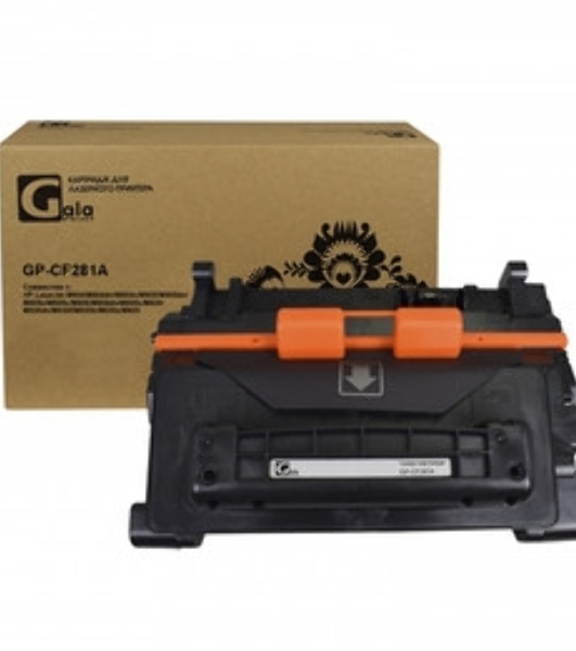 Картридж лазерный GalaPrint GP-CF281A/039 черный (10500 стр) для HP LaserJet M604/M604dn/M604n/M605/M605dn/M605n/M605x/M606/M606dn/M606x/M630/M630dn/M630f/M630h/M630z/M625/Canon i-SENSYS LBP-351/LBP-351x/LBP-352/LBP-352x