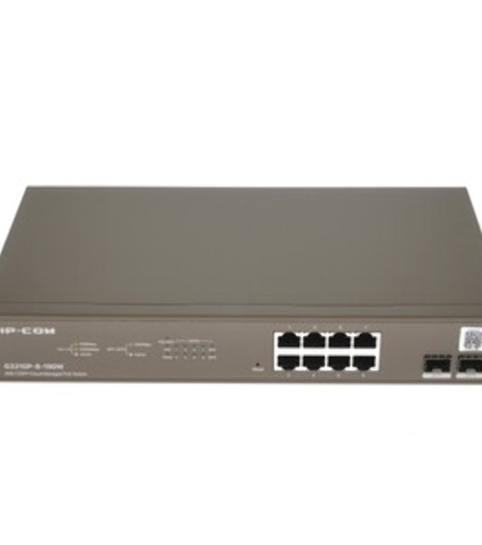 Коммутатор IP-COM G3310P-8-150W PoE с облачным управлением 8GE+2SFP