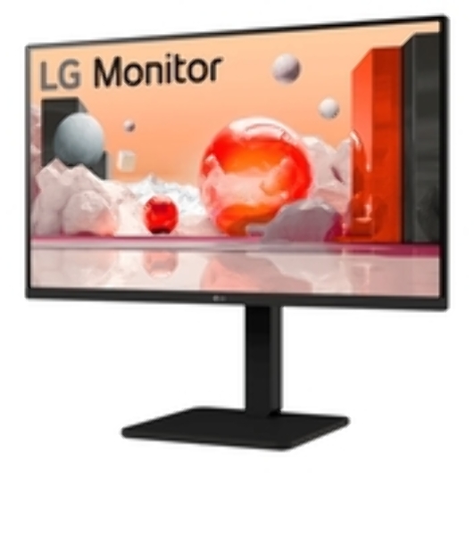 Монитор 27' LG 27BA45QB-B IPS 2560x1440, 75 Гц, 5 мс, 16:9, 350 кд/м², 2xHDMI 2.0, DP 1.4, 3.5 Jack, HDR10, динамики (2x5 Вт), VESA 100x100, черный