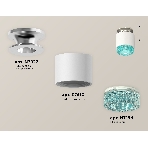 Светильник Ambrella Light XS7510082 SWH/BL белый песок/голубой MR16 GU5.3 (N7927, C7510, N7194), фото 1