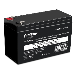Батарея для ИБП ExeGate EP129860RUS HR 12-9/EXG1290 (12V 9Ah 1234W), клеммы F2