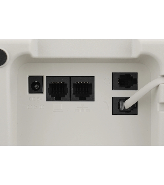 Телефон ORIGO IP-телефон с цветным дисплеем 4.3', 1x1000Base-T PoE, 1x1000Base-T, 4 SIP-аккаунта