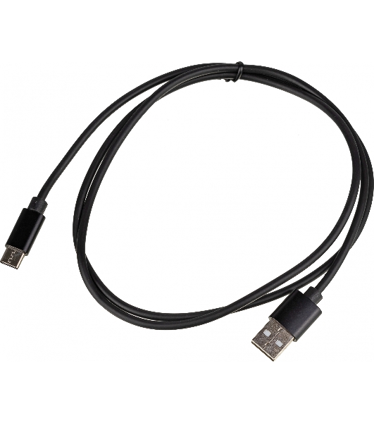 Кабель USB (m)-USB Type-C (m) 1м черный