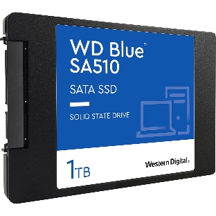 Накопитель SSD WD Blue SA510 1Tb, SATA III, 2.5', R/W 560/520