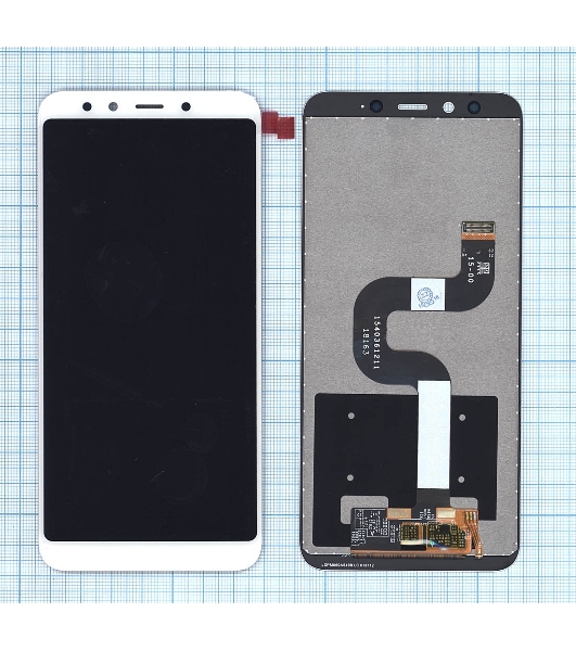 Дисплей для Xiaomi Mi A2/Mi 6X белый