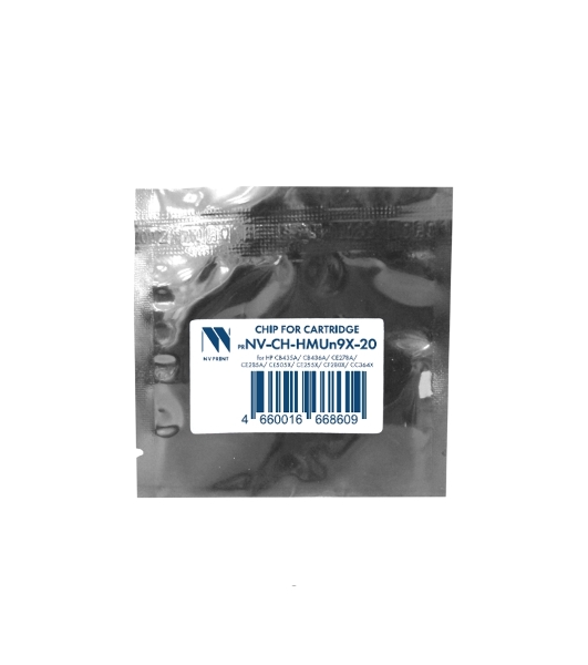 Чип NVPrint универсальный для HP CB435A/CB436A/CE278A/CE285A/CE505X/CE255X/CF280X/CC364X (20 шт) совместимый