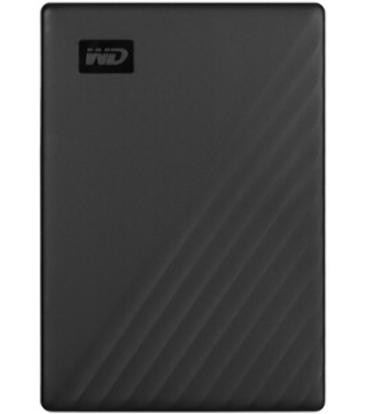 Внешний HDD 2.5' Western Digital My Passport, 5TB, USB 3.2 Gen 1 Type-A, 5400 rpm, черный
