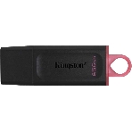 Флешка USB Kingston DataTraveler Exodia (DTX/256GB), 256Gb, USB 3.2 Gen 1, R/W 200/60, черный/розовый, фото3
