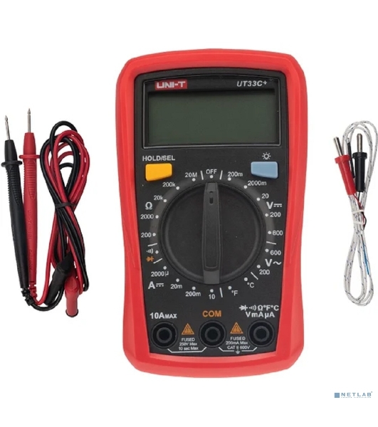 Портативный мультиметр UNI-T UT33C+