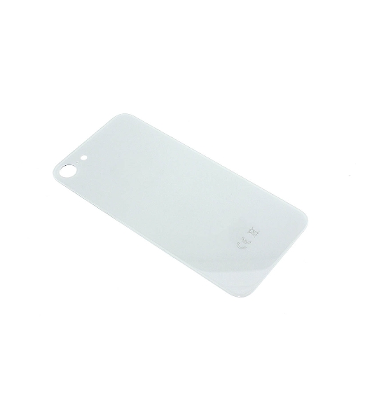 Задняя крышка (стекло) для iPhone 8 серебристый