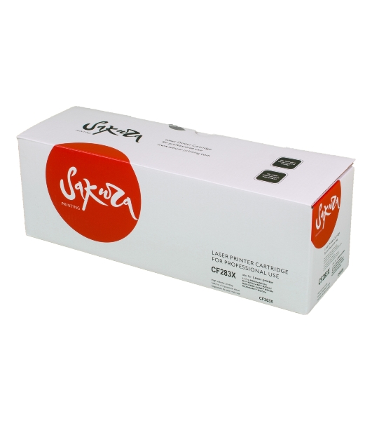 Картридж лазерный Sakura CF283X, для HP laserJet ProM202dw/M225dn/dw/rdn/ M202n/ M201dw/n/M226dn/dw, черный, 2200 к. (наклейки)