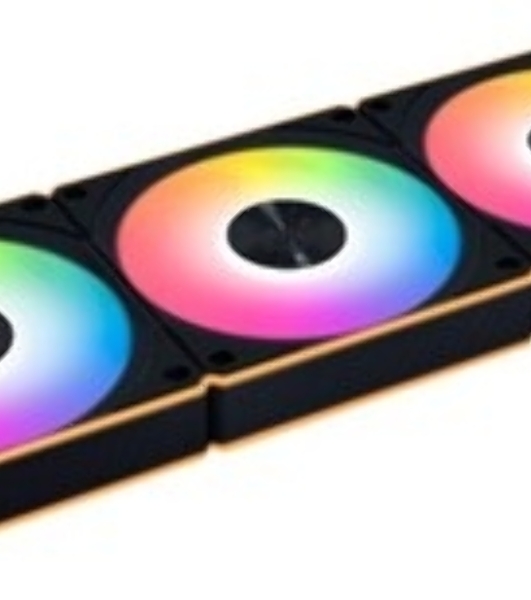 Вентилятор для корпуса Lian-Li Uni Fan CL Wireless 120 ARGB 124х120x28 черный 4-pin 29.8дБ (упак.:3шт) (G99.12CL1W3B.R0) Ret
