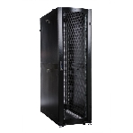 Шкаф серверный ПРОФ напольный 48U (600x1200) дверь перфор. 2 шт., черный, в сборе, фото10