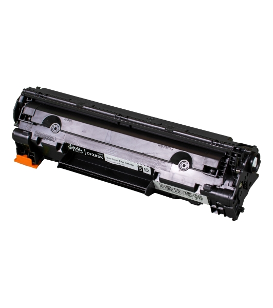 Картридж лазерный Sakura CF283X, для HP laserJet ProM202dw/M225dn/dw/rdn/ M202n/ M201dw/n/M226dn/dw, черный, 2200 к. (наклейки)