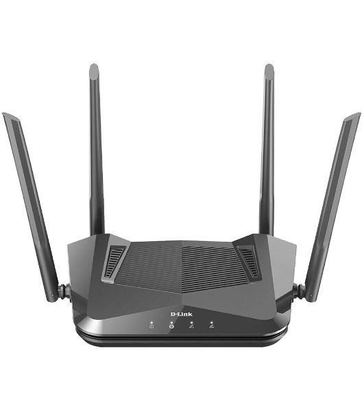 Двухдиапазонный гигабитный Wi-Fi 6 маршрутизатор D-Link DIR-X1530/RU/A1A AX1500 (466526)