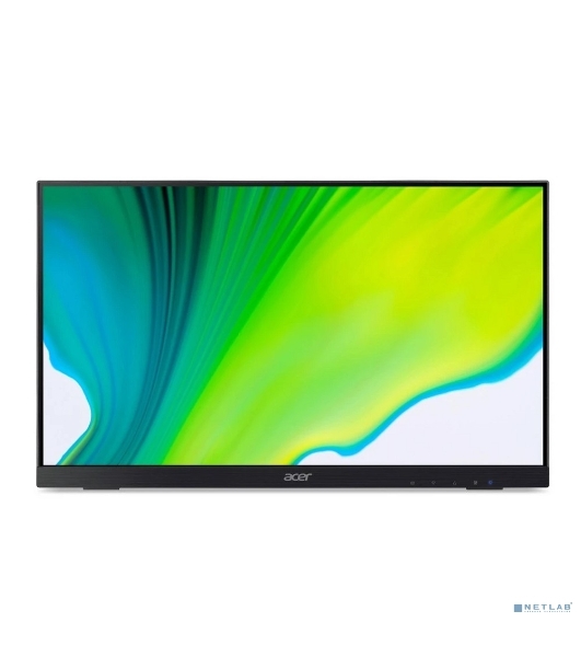 Монитор 21.5' Acer UT222Qbmip IPS 1920x1080, 75 Гц, 5 мс, 16:9, 250 кд/м², HDMI 1.4, DP 1.2, VGA, динамики (2x2 Вт), сенсорный, наклон, черный